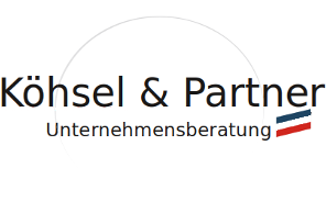 Bild: Logo/Wort-Bild-Marke Köhsel & Partner - Unternehmensberatung, Verwertung von Warenbeständen, Räumungsverkauf, Ausverkauf